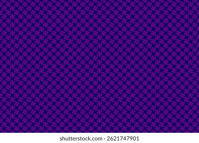 Intricate purple and dark purple houndstooth pattern.  Perfect for textile designs, backgrounds, or website textures.