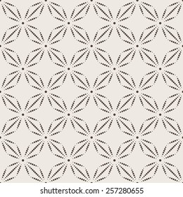 Intricate seamless geometric pattern in two colors