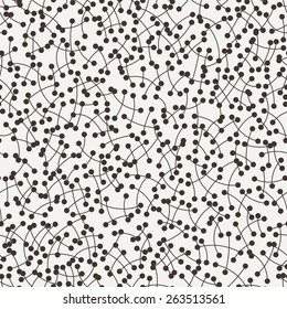 Intricate seamless geometric pattern in two colors
