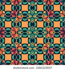 Intricate seamless pattern. Abstract traditional folk old ancient antique tribal ethnic intricate graphic line. Ornate elegant luxury vintage retro modern minimal style for texture textile fabric.