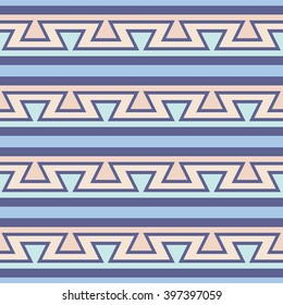 Intricate seamless pattern, striped ornament sample, vector colorful background 