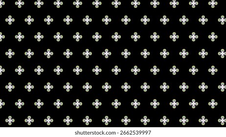 Intricate Seamless Vector Pattern with Black and White Linear Arabic Floral Ornaments, Sacred Islamic Arabesque Details, and Traditional Eastern Decorative Geometry for Backgrounds, Wallpapers Design