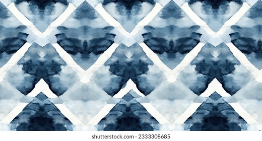 An intricate Shibori-patterned textile showcasing the ancient Japanese tie-dye technique, with deep indigo,tribal motif shibori Tie Dye pattern texture , Peony ink style.