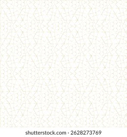 Intricate and Symmetrical Geometric Pattern with Delicate Lines, Ideal for Use as a Background in Traditional and Modern Design Projects