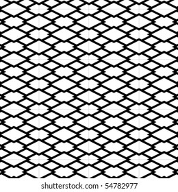 An intricate vector grill pattern in b&w.