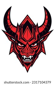 Intriguing Baphomet Head Illustration Unveil the secrets of the occult with this captivating artwork. Intricate design and occult symbolism create a sense of intrigue and mystery