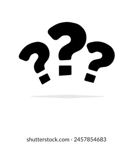 Intriguing Question Mark. Mark Question.A questioning symbol hovers with uncertainty, seeking clarification and resolution.