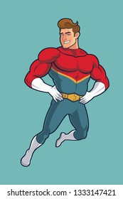Introducing, The Bulky Buck, my superhero set number 1. A powerful, handsome and fun superhero. can be used as a mascot, profile picture or illustration asset. 
