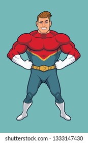 Introducing, The Bulky Buck, my superhero set number 1. A powerful, handsome and fun superhero. can be used as a mascot, profile picture or illustration asset. 