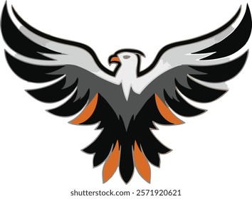 Introducing an elegant and meticulously designed bird logo that symbolizes freedom, grace, and vision. This logo seamlessly integrates dynamic shapes and fluid lines to depict the beauty and agility o