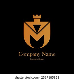 Das elegante und raffinierte M Parfümflasche Logo, ein Design, das die Essenz von Luxus und Raffinesse erfasst. 