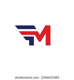 Introducing the M Wings Logo, a sleek and stylish emblem that adds a touch of sophistication to any product or brand. With its bold design and eye-catching appeal, it's the perfect choice for those lo