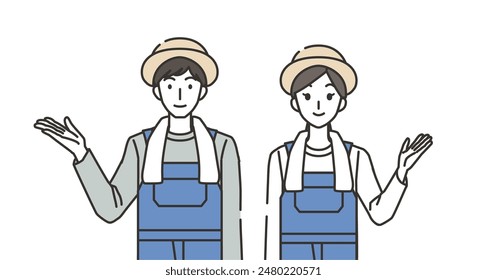 Introducing male and female farmers