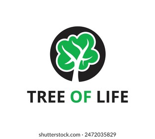 Introducing our captivating Tree of Life Logo, a symbol of interconnectedness, growth, and vitality. Perfect for businesses and organizations focused on holistic health, spirituality, environmental su