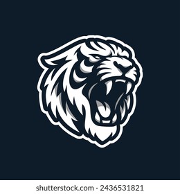
Introducing our captivating vector logo: a roaring tiger head, tailor-made for microstock enthusiasts. This striking design embodies strength, courage, and primal energy, making it an ideal choice fo
