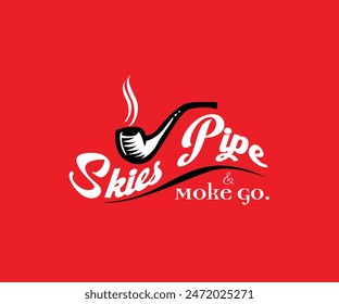 Introducing our distinctive Smoke Pipe Logo, meticulously designed to capture the essence of sophistication and timeless charm. This logo features a classic smoke pipe, elegantly rendered to convey a 