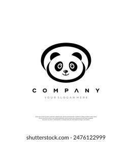 Introducing our new panda bear logo design template that will make your brand stand out from the crowd.