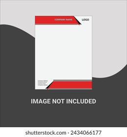 Presentamos nuestra plantilla de diseño de membrete de negocios de tamaño A4 digital de calidad superior. Eleva la imagen de tu marca con sofisticación y profesionalismo. Impresione a los clientes con cada correspondencia. 