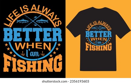 Introducing our "Reel Life Adventures" fishing t-shirt design, the ultimate apparel for those who find solace and exhilaration by the water's edge. This design encapsulates the essence of fishing, 