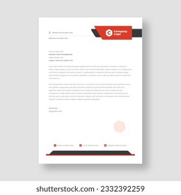 Introducing a sleek Free PSD Modern Business and Corporate Letterhead Template from Shutterstock. Create professional, customized letterheads with ease.