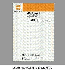 Wir stellen ein beeindruckendes Briefkopfdesign vor.