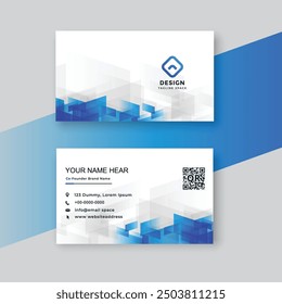 Introduction Business Card for Own Business. Simple Business Card Layout