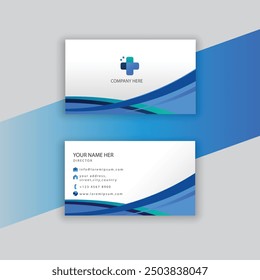 Introduction Business Card for Own Business. Simple Business Card Layout