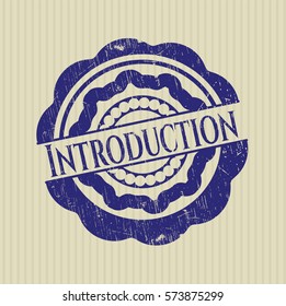 Introduction Emblem with Jean Style High Quality Background
