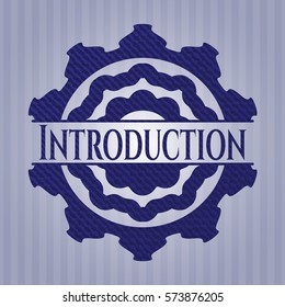 Introduction Grunge Style Stamp Icon
