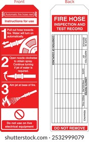 Einführung in die Verwendung von Feuerlöschschlauch