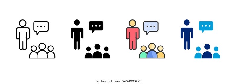 Introduction Icon Set Multiple Style Collection