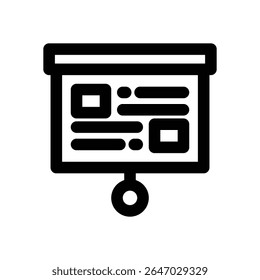introduction line icon. Clean and minimalist vector icon for websites, mobile apps, presentations, and logos. Fully scalable and customizable for any project.