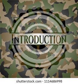 Introduction on camouflage pattern