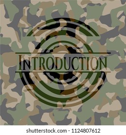 Introduction on camouflage texture