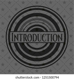 Introduction realistic dark emblem