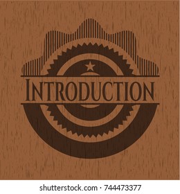 Introduction realistic wood emblem