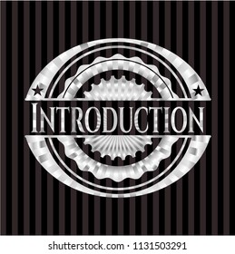 Introduction silvery emblem