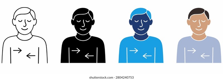 Introversion and Personality Psychology icon collections. Containing Internal Focus, Self Reflection, Introvert, Quiet Mind and more icons.