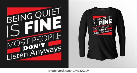 Introvert quotes t shirt typography design vector art.
Can be used for t-shirt print, mug print, pillows, fashion print design, kids wear, baby shower, greeting and postcard, smartphone casing, etc.
