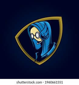 Introvert Streamer Logo Suitable For Those Of You Who Like To Play Games