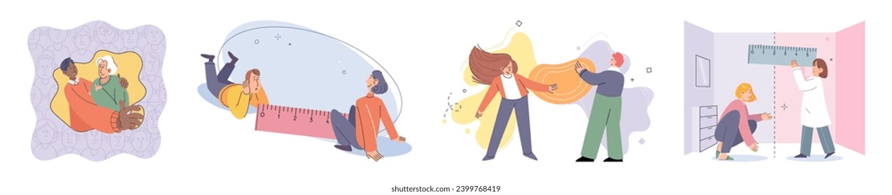 Introvert vector illustration. Being introverted does not make someone sociopath it simply means they have different social preferences Introverts find comfort and solace in their own company