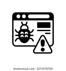 Intruders Alarm icon in vector. Logotype