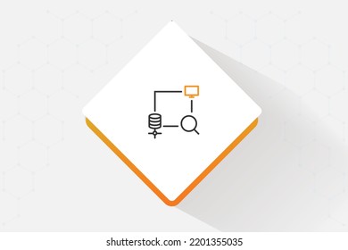 Intrusion Detection icon vector design