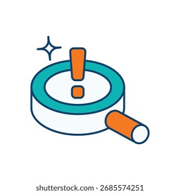 Intrusion Detection Icon vector stock illustration