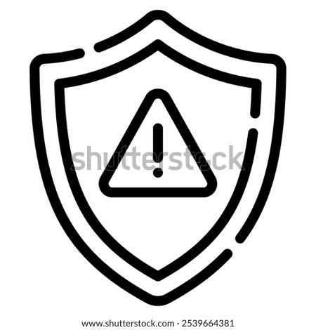 Intrusion Detection icon for web, app, infographic, etc