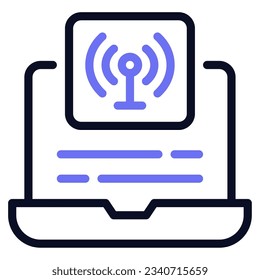 Intrusion Detection System Icon illustration, for uiux web, app, infographic, etc