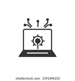 Intrusion Detection System Icons  Symbol Vector Elements For Infographic Web