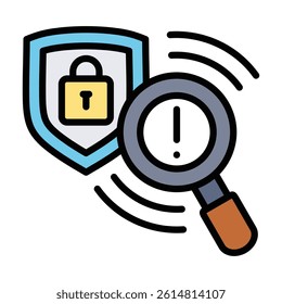 Intrusion Icon Element For Design