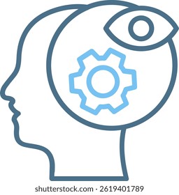 Intuition Line Two Colour Icon