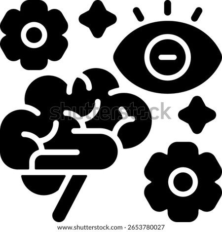 Intuitive Process Semi Solid minimalist Icon